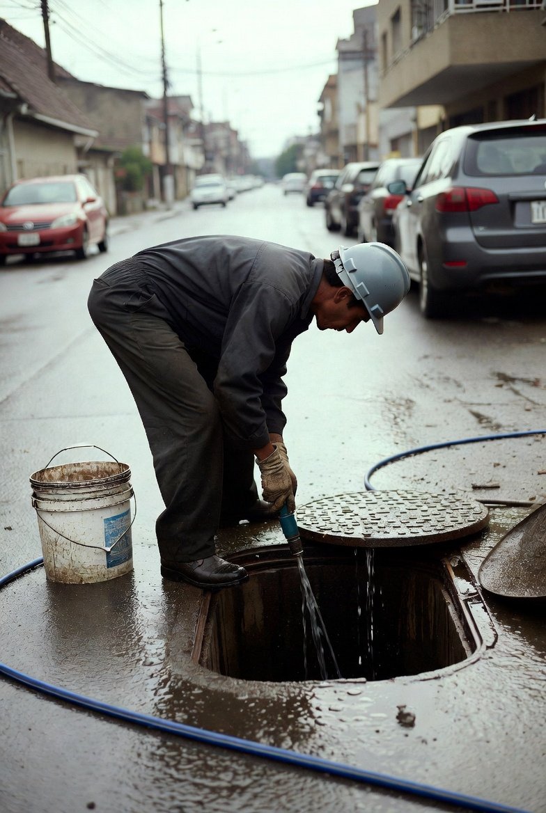 Manhole Cleaning in Velachery, Chennai - KPS Tank Cleaning Services
